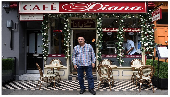 Abdul Daoud, pemilik Kafe Diana. (Foto: Reuters)