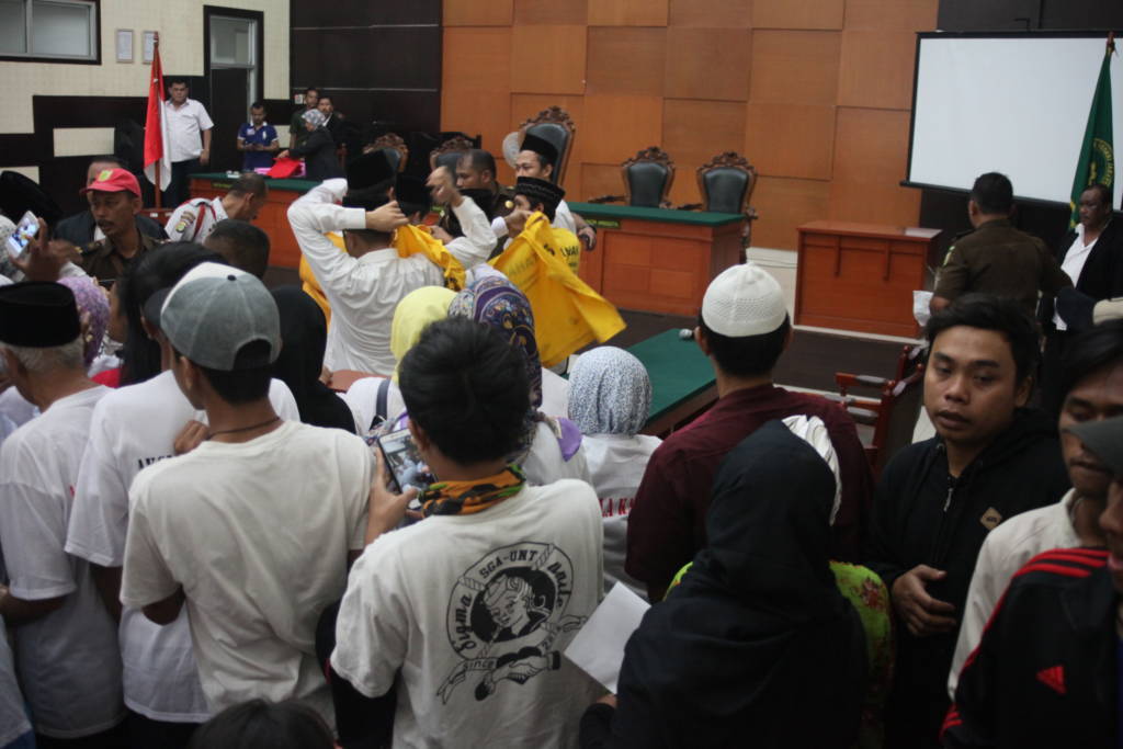 Suasana sidang di Pengadilan Negeri Jakarta Timur. Foto Istimewa/NusantaraNews.co