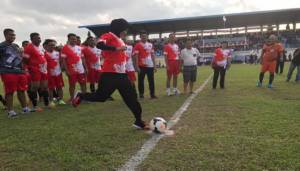 Jaring Tim Sepakbola Berprestasi di Perbatasan, Kodim Nunukan Gelar TNI Cup