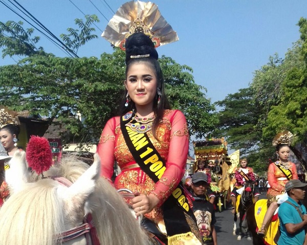 Pawai Perayaan Grebeg Suro Kota Reog. Foto Muh Nurcholis/ NusantaraNews