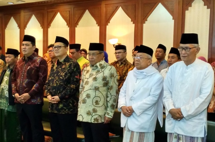 Jajaran Penguru NU Pusat Saat Launcing Munas Alim Ulama 2017 di Gedung PBNU. (Foto: Ach. Sulaiman/Nusantaranews)