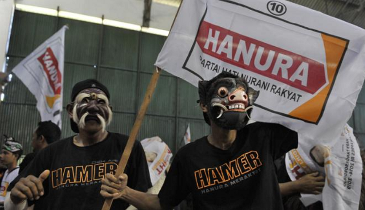 Pawai Partai Hanura/Foto Croup/Net/Nusantaranews
