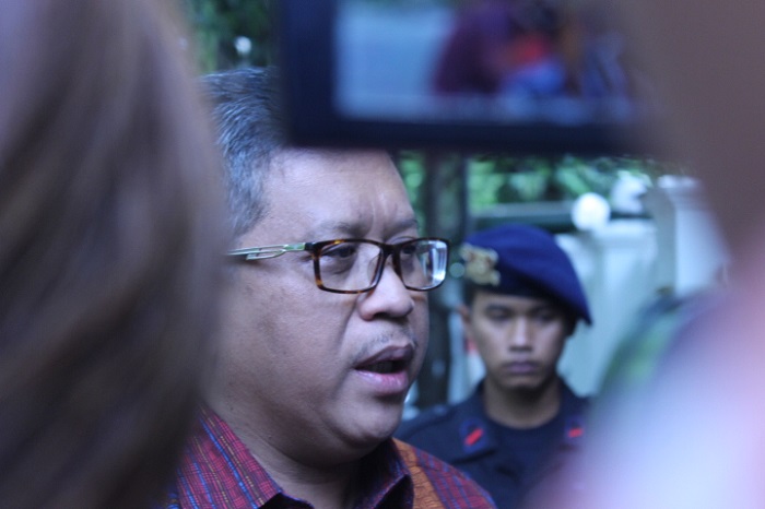 Sekjen PDIP Hasto Kristiyanto. Foto Richard Andika/ NusantaraNews