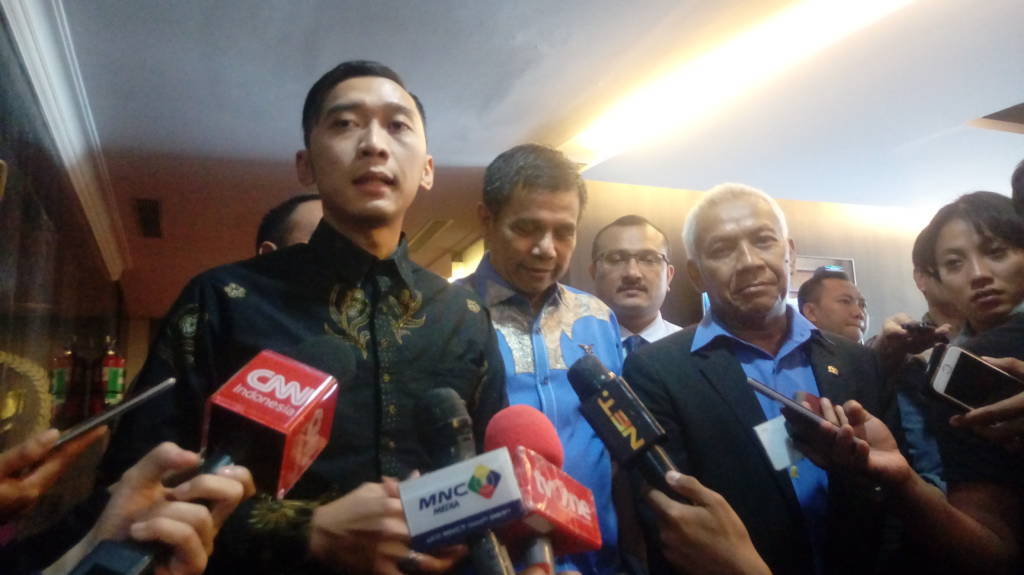 Ketua Fraksi Partai Demokrat Edhie Baskoro Yudhoyono (Ibas). (Foto: R.Andika/NusantaraNews)