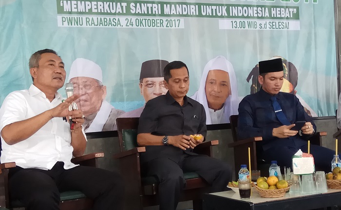 Focus Group Disscussion (FGD) peringatan Hari Santri Nasional di PWNU Lampung (Foto Riski Firmanto/Nusantaranews)