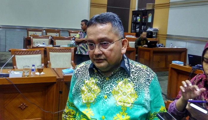 Anggota Komisi III DPR RI, Trimedya Pandjaitan. Foto Ucok Al Ayubbi/ NusantaraNews