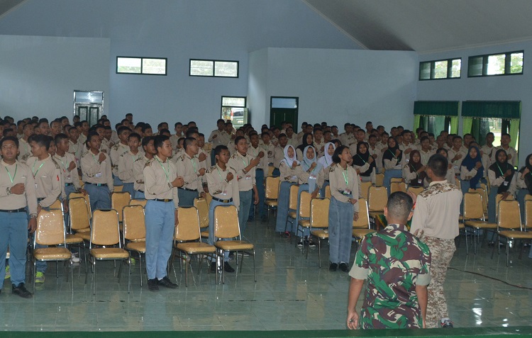 Penyampaian Wawasan Kebangsaan (Foto Rantelino/Nusantaranews)