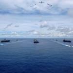 Tiga Kapal Induk AS Melakukan Latihan Bersama di Pasifik Barat