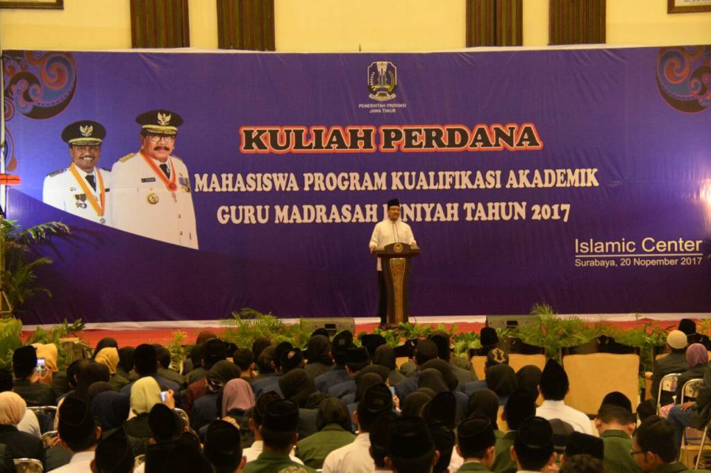 Calon Gubernur dan Wakil Gubernur Jawa Timur Syaifullah Yusuf (Gus Ipul). Foto: Tri Wahyudi/NUSANTARANEWS