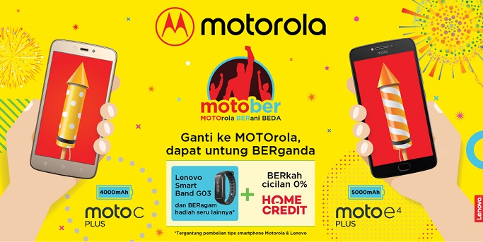Sambut Akhir Tahun 2017, Motorola Indonesia Gelar Promo Motober di 9 Kota. Foto Istimewa