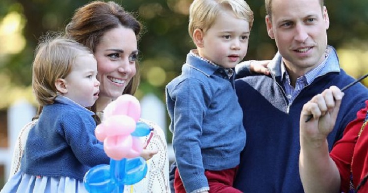 Pangeran William dan Kate Middleton bersama dua anak mereka. (Foto: Getty)