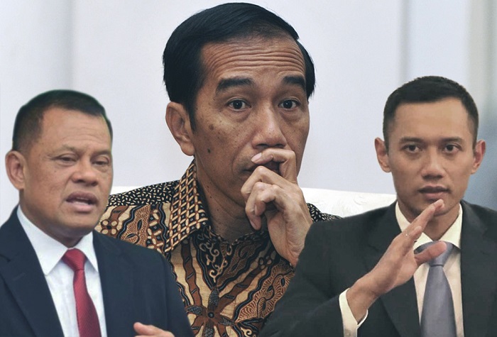 AHY, Jokowi dan Gatot (Ilustrasi/Pinterpolitik)