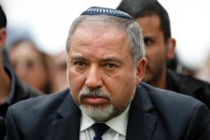 Menteri Pertahanan Israel, Avigdor Lieberman. Foto: Thomas Coex/AFP/Getty Images