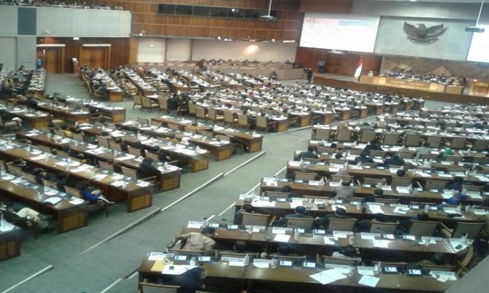 Sidang Paripurna Dewasn Perwakilan Rakyat (DPR). Foto: Ucok Al Ayubbi/Nusantaranews