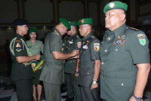 7 Perwira Duduki Jabatan Baru di Makodam V/Brawijaya