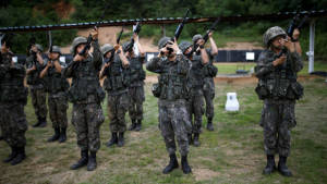 Militer AS dan Korea Selatan membentuk pasukan tempur khusus dengan kata sandi Decapiation Unit. Foto: Kim Hong-Ji/Via REUTERS
