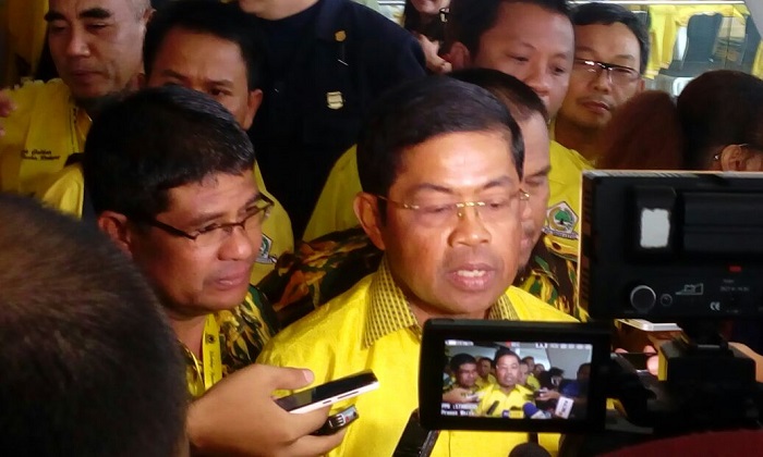 Plt. Ketua Umum Partai Golkar Idrus Marham. Foto Uco Al Ayubbi/ NusantaraNews