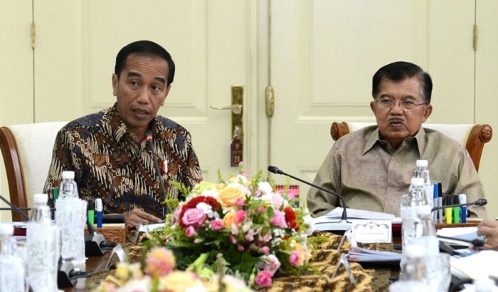 Presiden Joko Widodo dan Jusuf Kalla. Foto: Dok. Deputi Bidang Protokol, Pers, dan Media Sekretariat Presiden