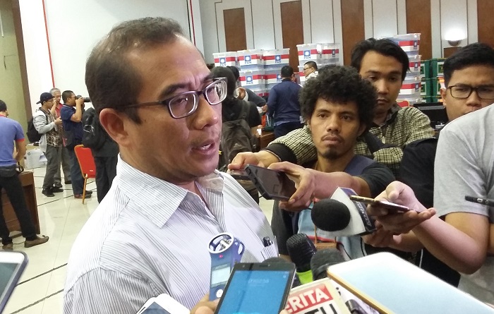 Komisioner Komisi Pemilihan Umum (KPU) RI, Hasyim Asy'ari (Foto: Ucok A/Nusantaranews.co)