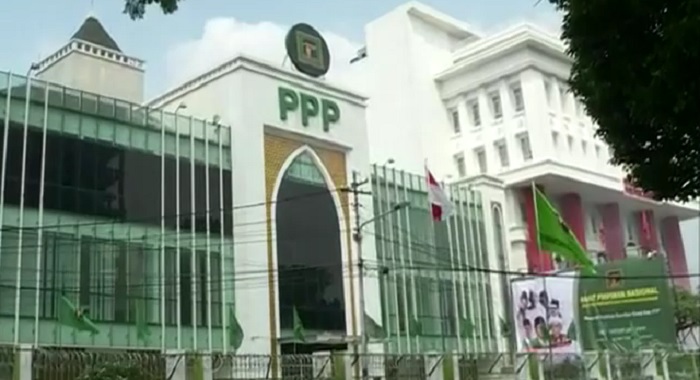 Kantor DPP PPP di Jalan Diponegoro Nomor 66, Menteng, Jakarta Pusat. Foto: KompasTV