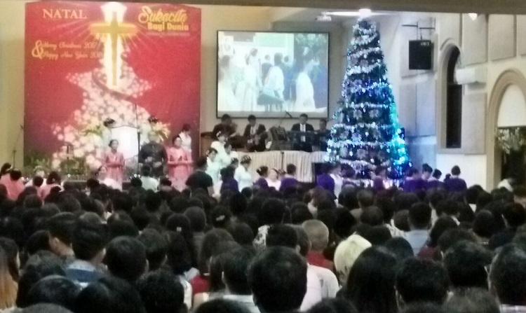 Perayaan Natal di Jember (Foto Istimewa/Nusantaranews.co)