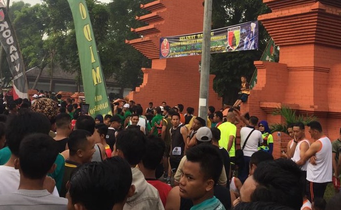 Ribuan Peserta Ramaikan Lomba Lari 10 K (Foto Istimewa/Nusantaranews.co)