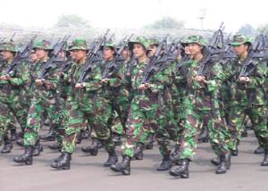 Prajurit Korps Wanita Angkatan Darat (Kowad). Foto: Dok. Pendam Jaya