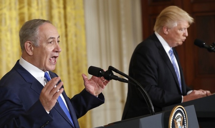 Presiden AS Donlad Trump dan Perdana Menteri Israel Benjamin Netanyahu. Foto: Dok. Istimewa