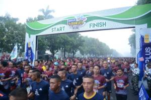 Peserta lomba lari 10K dan 5K di event Brawijaya Run. Foto: Istimewa