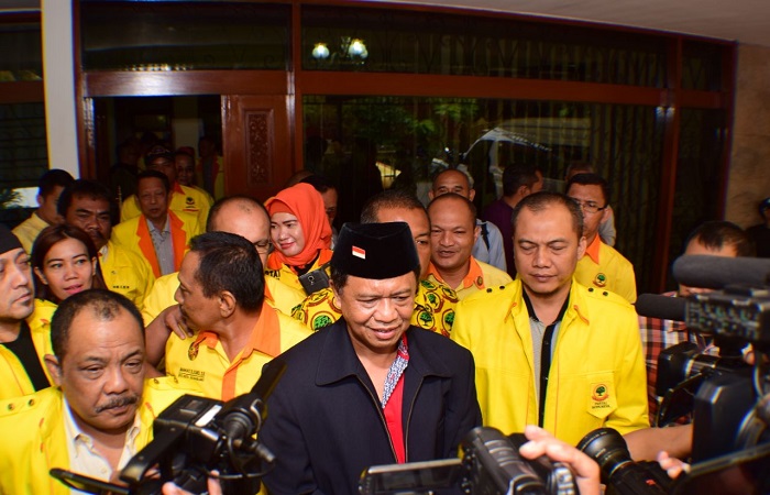Partai Beringin Karya (Berkarya) Jabar dukung Anton Charliyan. Foto: Dok. Istimewa/NusantaraNews