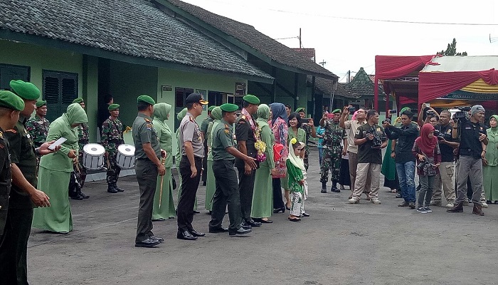 Pangdam V Brawijaya Mayjen TNI Arif Rahman berkunjung ke ke Kodim Jember. (Foto: Istimewa)