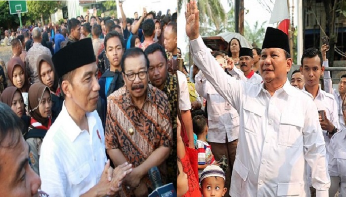 Joko Widodo dan Prabowo Subianto dinilai masih menjadi dua kandidat kuat calpres 2019. (Foto: Istimewa)