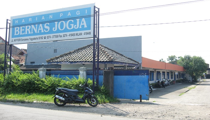 Kantor Harian Bernas di Yogyakarta.