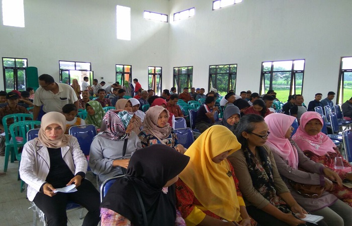 BNN Kediri menggelar sosialisasi pencegahan bahaya narkoba di balai Kelurahan Tosaren, Senin (12/3/2018). (Foto: Istimewa)
