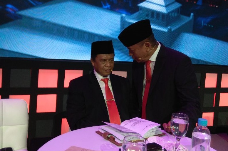 Anton Charliyan dan TB Hasanuddin (Foto Istimewa/Nusantaranews.co)