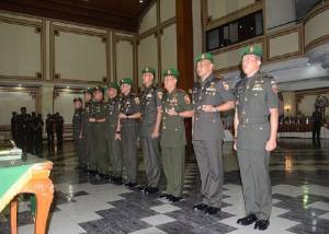 Rotasi Besar Jabatan TNI di Bawah Komando Kodam V Brawijaya