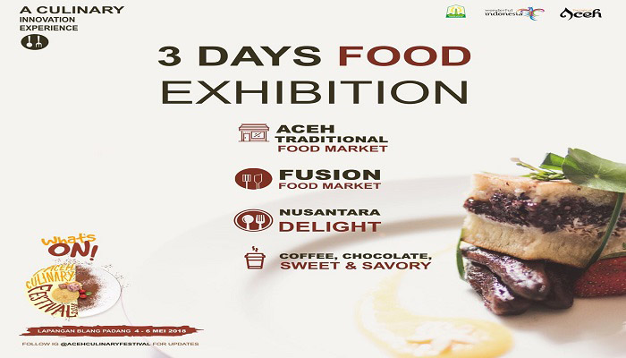 Aceh Gelar Event Internasional Bertajuk Aceh Culinary Festival 2018