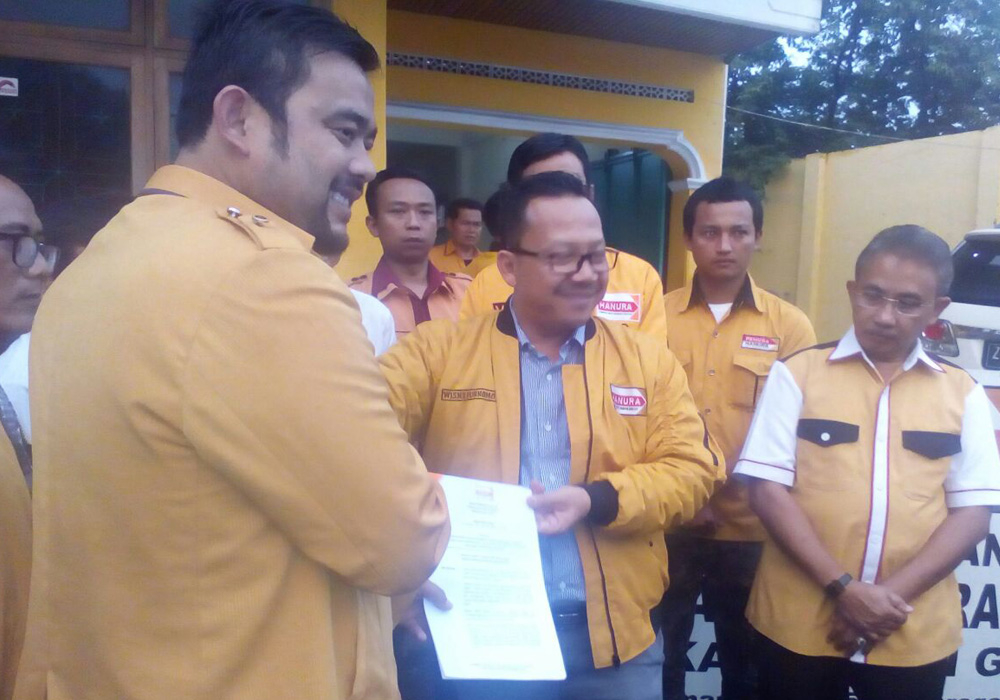 Dukungan Beberapa DPC Hanura Jabar Kepada Paslon Hasanah (Foto Nusantaranews.co)