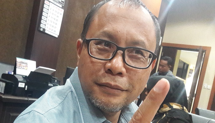 Anggota Komisi E DPRD Jatim Artono merasa di-PHP oleh Kadiknas Jatim terkait janji rehab gedung sekolah. (Foto: Setya/NusantaraNews)