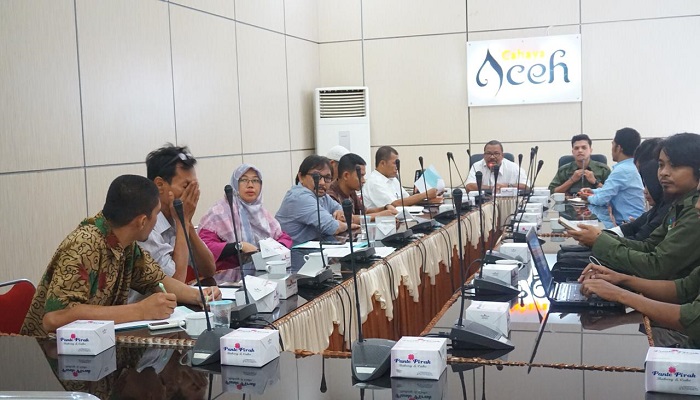 Dinas Kebudayaan dan Pariwisata (Disbudpar) Aceh menggelar rapat persiapan rilis Destinasi Digital Pasar Lambung akhir April 2018. (Foto: Istimewa)