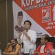 Partai Solidaritas Indonesia (PSI) resmi mendukung pasangan Khofifah-Emil di Pilgub Jawa Timur 2018. (Foto: Setya/NusantaraNews)