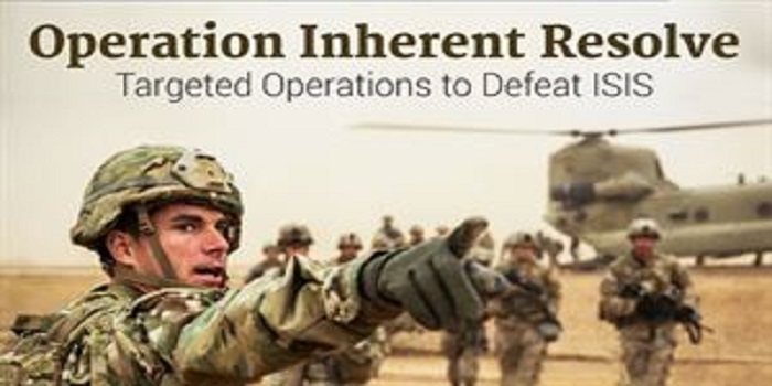 Combined Joint Task Force Operation Inherent Resolve di Irak dan Suriah. (Foto: U.S. Departement of Defense)