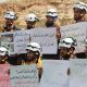 Relawan White Helmets menuduh Rusia dan Iran sebarkan zat saraf atau kimia di kawasan Ghouta Timur, Douma, Suriah. (Foto: Twitter/White Helmets)