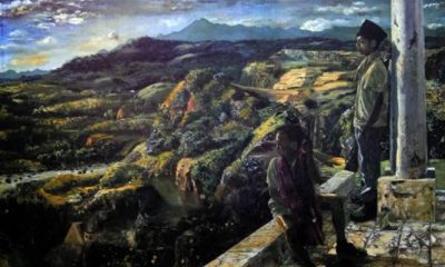 Tanah Air - Puisi Jose Rizal Manua. (Lukisan: archive.ivaa-online.org)