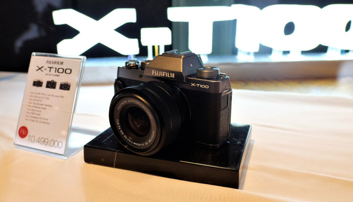 Fujifilm X-T100, Luncurkan Kamera Mirrorless Stylish Gaya Retro. (FOTO: ISTIMEWA/NN)