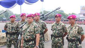 Kasal Bangga Nusantara Dipenuhi Baret Marinir