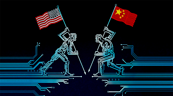 Lawan Pencurian Teknologi, Visa Mahasiswa Cina Jurusan Teknologi Dibatasi di AmerikaLawan Pencurian Teknologi, Visa Mahasiswa Cina Jurusan Teknologi Dibatasi di Amerika. (FOTO: NN/The Economist/David Parkins)