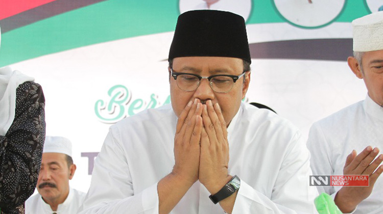 Wakil Gubernur Jawa Timur Sebut Ledakan di Surabaya Perbuatan Tak Manusiawi (Foto Tri Wahyudi/Nusantaranews.co)