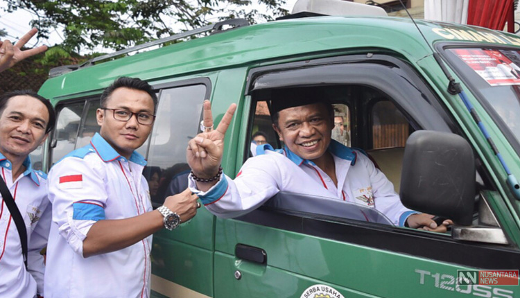 Paguyuban Pengemudi Jabar Dukung Anton Charliyan (Foto DOk. Nusantaranews0
