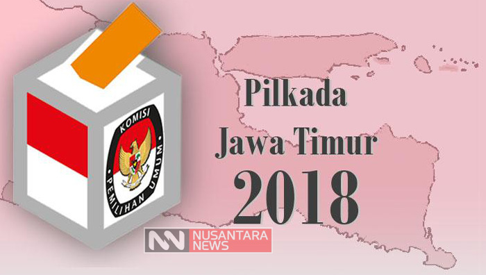 Pilgub Jatim 2018 (ilustrasi/Nusantaranews)